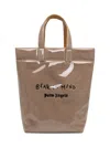Palm Angels Bear In Mind Tote Bag In Brown
