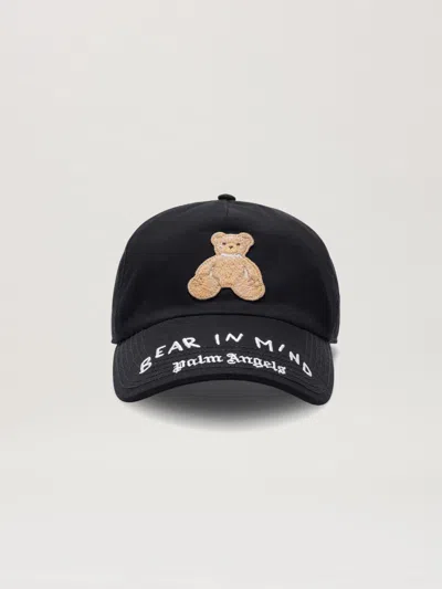 Palm Angels Gorra Bear In Mind In Negro