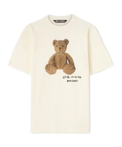 Palm Angels Men's Bear In White