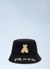 Palm Angels Bear In Mind Bucket Hat