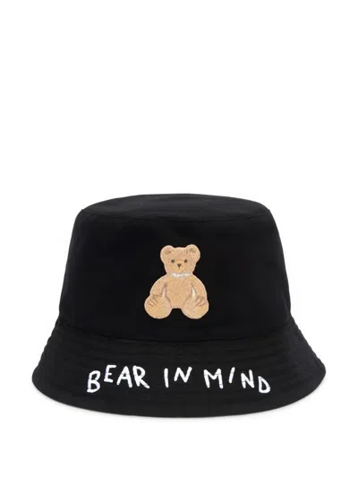 PALM ANGELS BEAR IN MIND BUCKET HAT