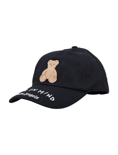 Palm Angels Bear In Mind Cap In Black