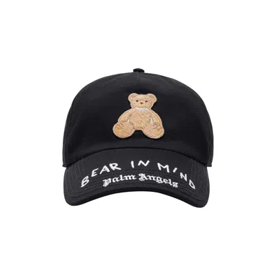 Pre-owned Palm Angels Bear In Mind Cap 'black/brown' | Men's Size Onesize