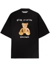 Palm Angels B Bear In Mind Loose Tee In Black
