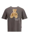 Palm Angels Teddy Bear Graphic Relaxed Fit T-shirt In Gray