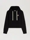 Palm Angels Back Bear In Mind Hoody In 1060 Black - Brown