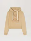Palm Angels Sudadera Bear In Mind Con Capucha In Neutrals