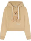 Palm Angels Sudadera Bear In Mind Con Capucha In Neutrals
