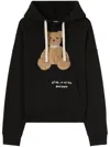Palm Angels Men Bear In Mind Cotton Hoodie