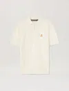 Palm Angels Bear In Mind Polo T-shirt In White