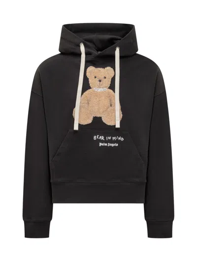 Palm Angels Bear In Mind Sweatshirt In Black