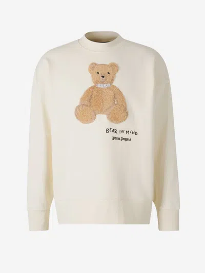 Palm Angels Bear In Mind Sweatshirt In Bear Patch On The Front