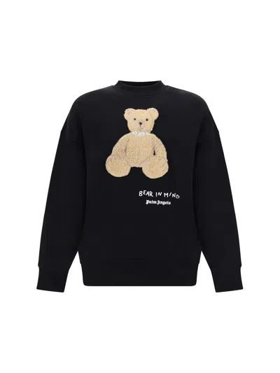 PALM ANGELS BEAR IN MIND CREWNECK SWEATSHIRT