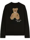 Palm Angels Bear In Mind Sweatshirt In Schwarz
