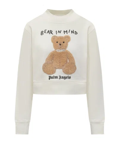 PALM ANGELS PALM ANGELS BEAR IN MIND SWEATSHIRT