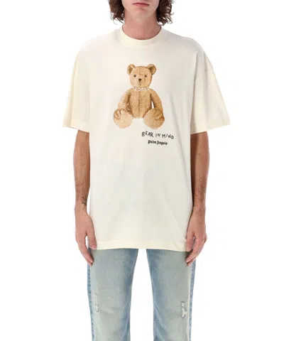 Palm Angels Bear In Mind Over T-shirt In White