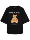 Palm Angels Men Bear In Mind Over T-shirt In Black