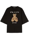 Palm Angels Men Bear In Mind Over T-shirt In Black