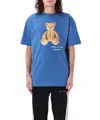 Palm Angels Bear In Mind Printed T-shirt In Blue