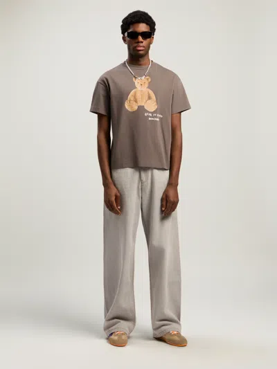 Palm Angels Bear In Mind T-shirt In Brown