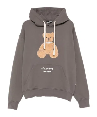 PALM ANGELS BEAR-PRINT HOODIE