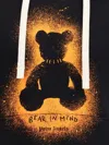 Palm Angels Men Spray Bear Loose Hoody In Black