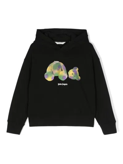 Palm Angels "bear" Sweatshirt In Black