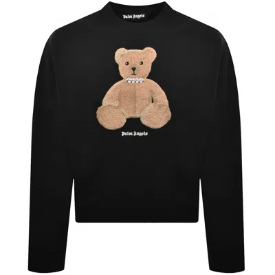Palm Angels Bear Sweatshirt Black