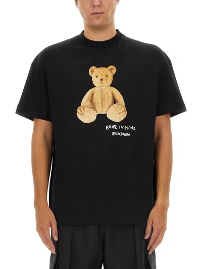 Palm Angels Bear T-shirt In Multicolor