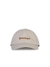 Palm Angels Baseball Cap With Embroidered Logo Men In Pink