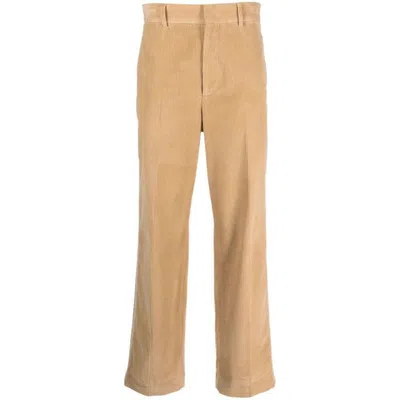 Palm Angels Pantalone Velluto Look In Neutrals