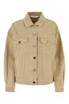 Palm Angels Gd Loose Bull Denim Jacket