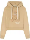 Palm Angels Sudadera Bear In Mind Con Capucha In Beige