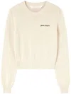 Palm Angels Sweaters In Beige