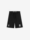 Palm Angels Palm Sport Bermuda In Black