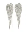 Palm Angels Angel Wing Strass Earrings