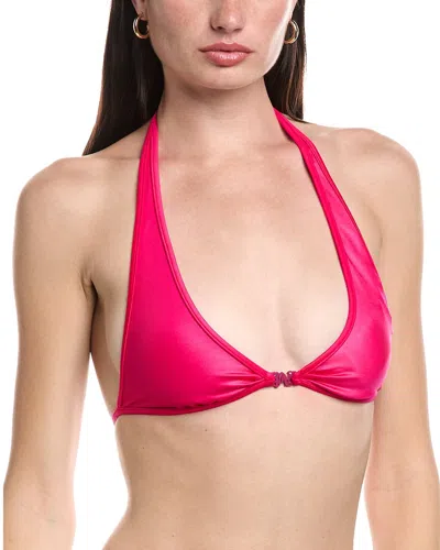 Palm Angels Bikini Top In Pink