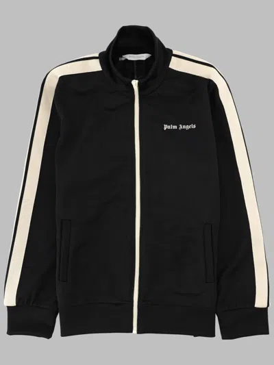 Palm Angels Mini Track Jacket For Boys In Black