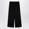 Palm Angels Monogram Straight Pants In Black