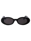 Palm Angels Black Acetate Sunglasses
