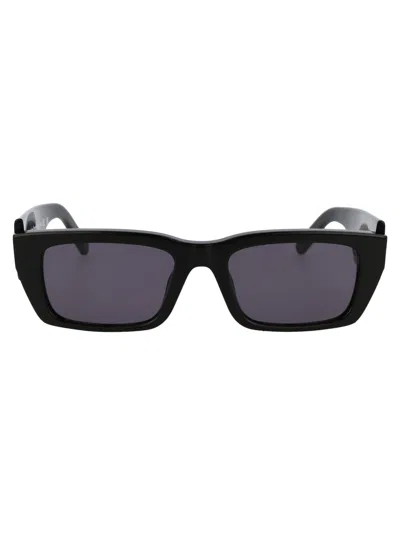 Palm Angels Black Acetate Sunglasses