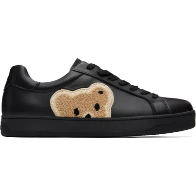 Palm Angels Black Bear Tennis Sneakers In Multi