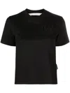 Palm Angels T-shirt Monogram In Black