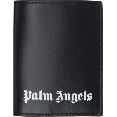 Palm Angels Black Classic Logo Bifold Wallet