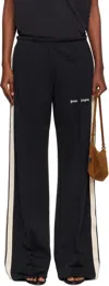 Palm Angels Black Classic Logo Track Loose Track Pants In Black