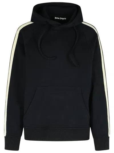 Palm Angels Black Cotton Sweatshirt Men