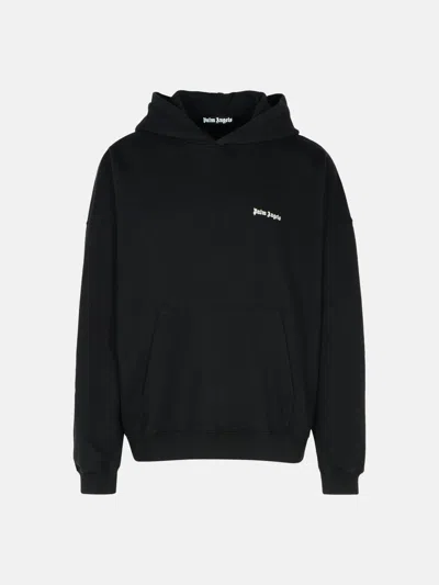 Palm Angels Black Cotton Sweatshirt