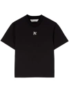 Palm Angels Monogram T-shirt In Black