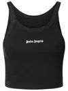 Palm Angels Tank Top In Black