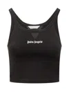 Palm Angels Shirts In Black Off White